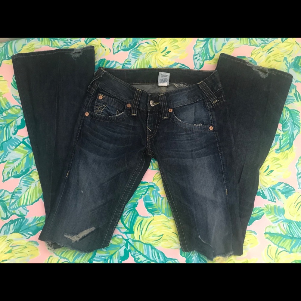 True Religion Distressed Jeans size 26